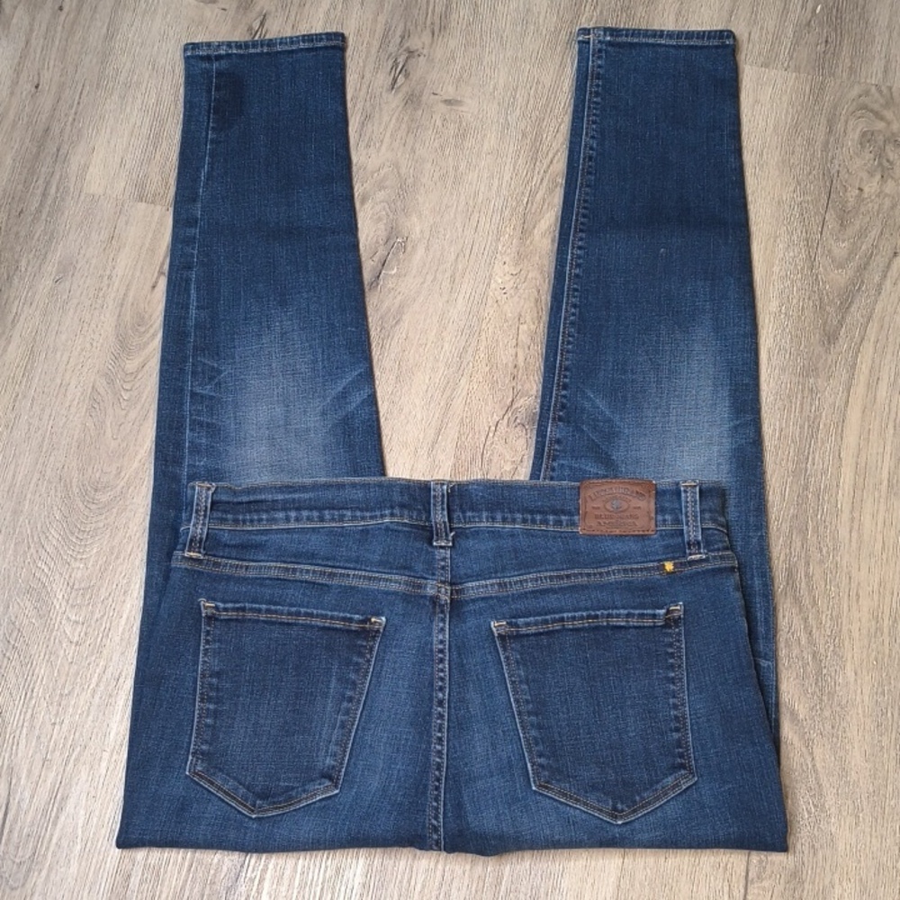 sac954🍀High Rise Brooke Skinny w/28” Inseam Lucky Jeans Size 14 - Picture 3 of 9